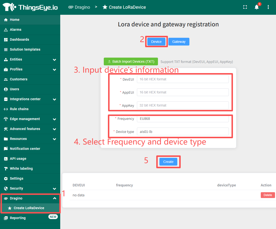 Single Device Registration